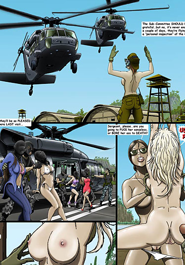 Sergeant, please are you going to fuck her senseless or bore her ass to death by Roberts