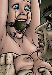 Slasher fansadox 442 Creepy - She's crying very much master, learning lesson well