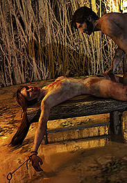 Was obviously in terrible pain and was crying constantly - Jungle camp by Quoom